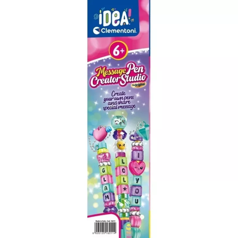 Clementoni Idea Art - Lodīšu pildspalvu rūpnīca ar ziņojumu