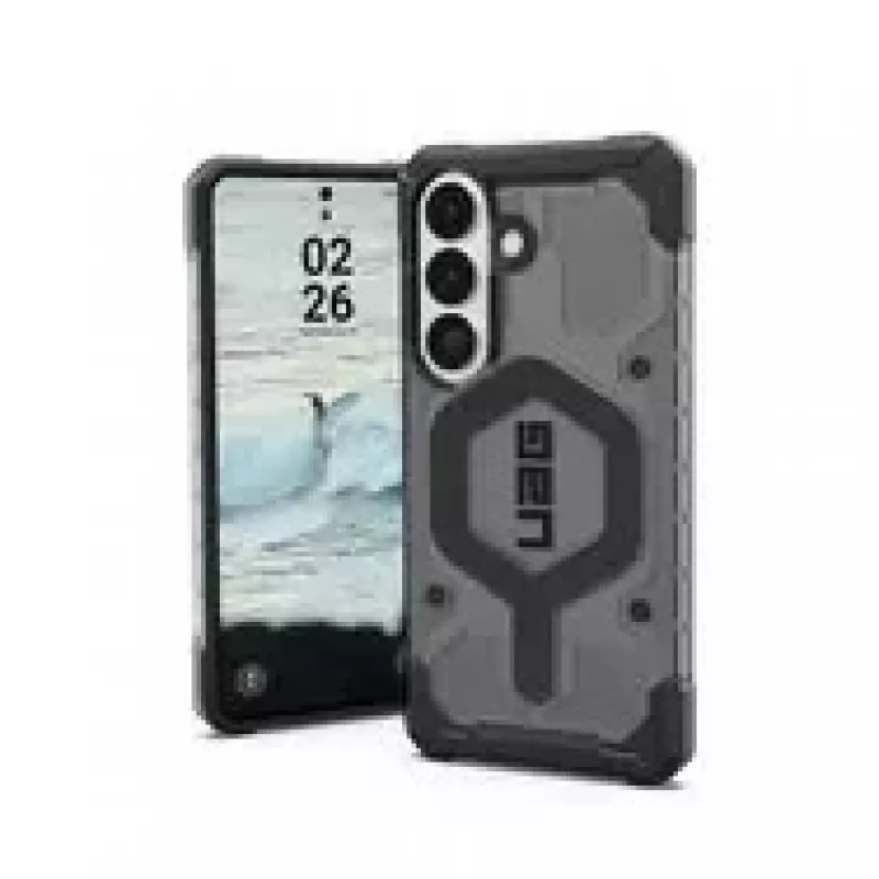 UAG Urban Armor Gear Pathfinder korpuss ar magnēta moduli | Samsung Galaxy S26 | pelnu (pelēks caurspīdīgs)/Melns | 214528113140 (214528113140)
