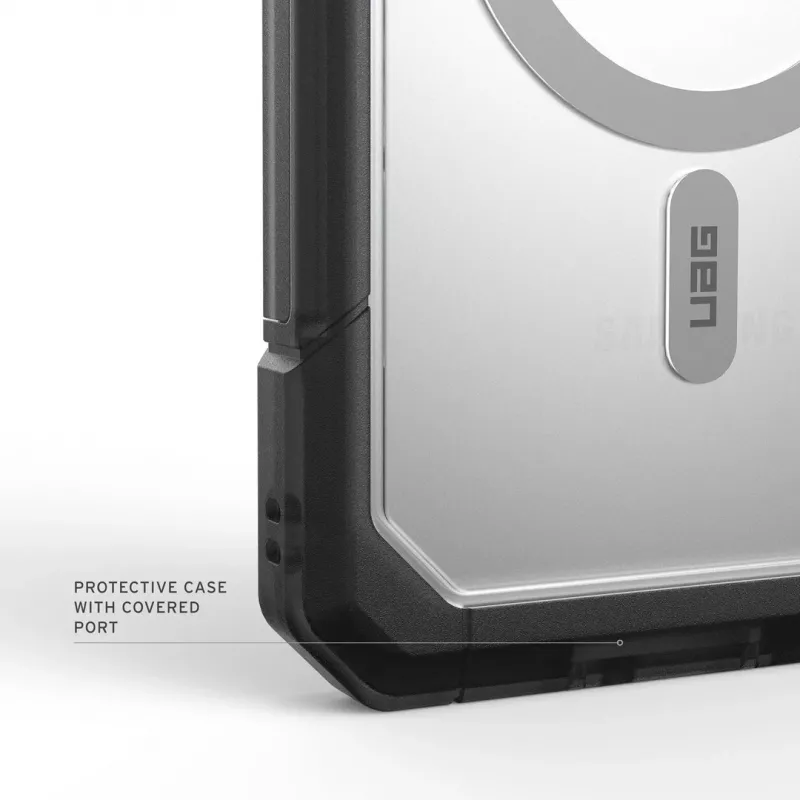 UAG Urban Armor Gear Trooper Case ar Magnet Module | Samsung Galaxy S26 Ultra | transparent/ash (pelēka) | 214516114G31 (214516114G31)