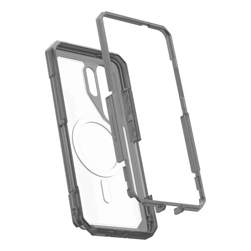 UAG Urban Armor Gear Trooper Case ar Magnet Module | Samsung Galaxy S26 Ultra | transparent/ash (pelēka) | 214516114G31 (214516114G31)