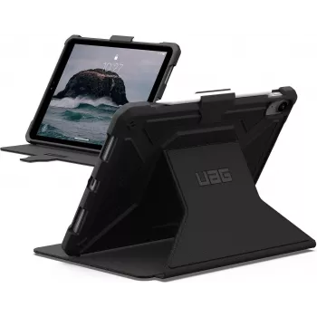 UAG Urban Armor Gear Metropolis Tactical ARMR maciņš | Apple iPad 11 inch (2025) / iPad 10,9 inch (2022) | melns | 124509114040 (124509114040)