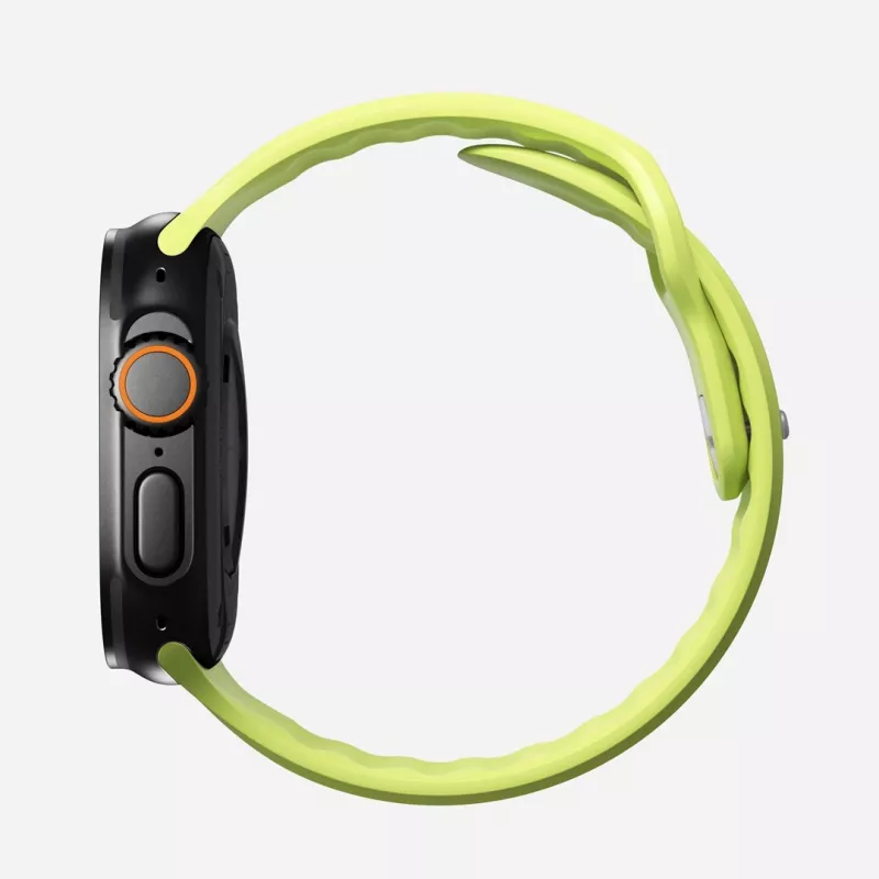 NOMAD Tempo Band - siksna Apple Watch 49mm ar FKM (lumen)