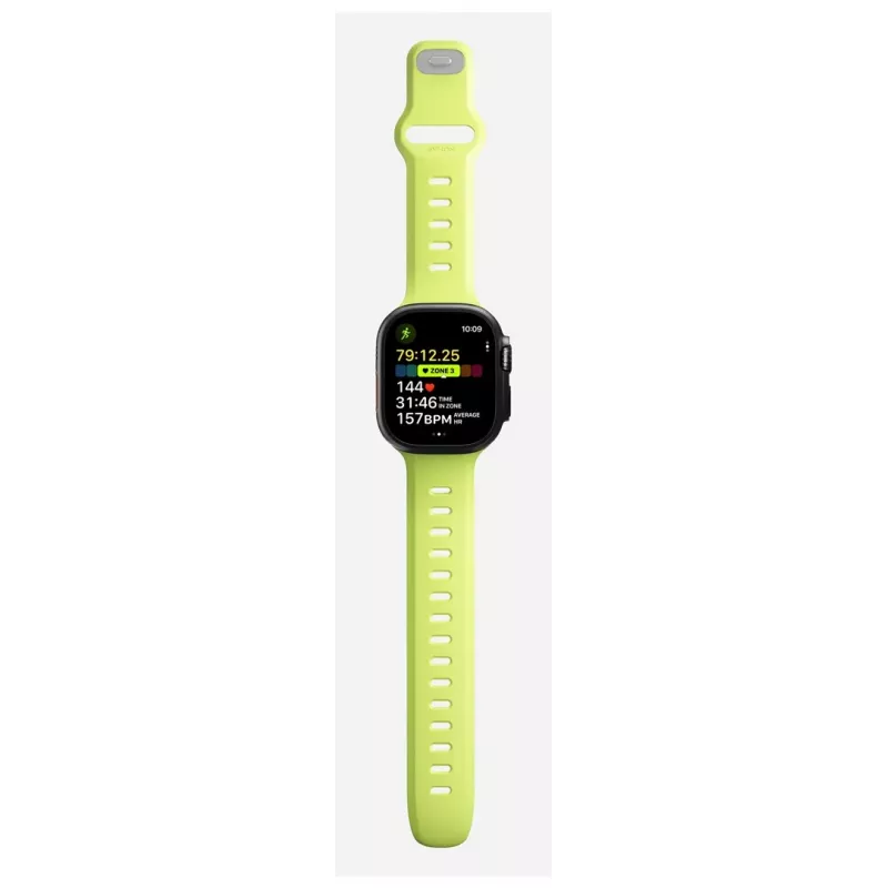 NOMAD Tempo Band - siksna Apple Watch 49mm ar FKM (lumen)