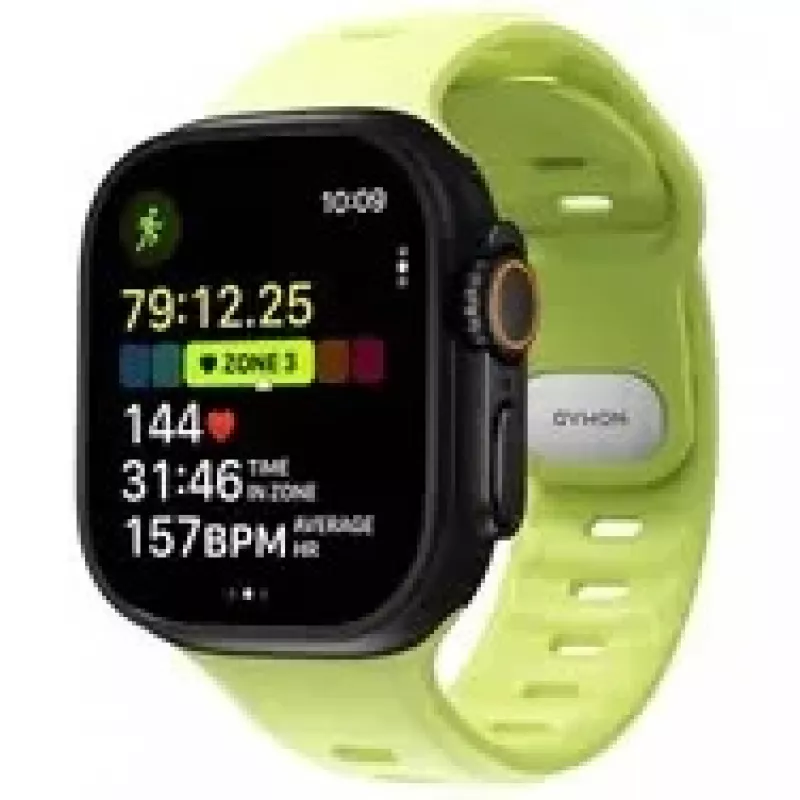 NOMAD Tempo Band - siksna Apple Watch 49mm ar FKM (lumen)