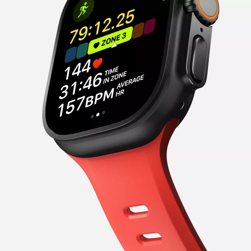 NOMAD Tempo Band - siksna Apple Watch 49mm ar FKM (crush)