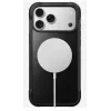 Mobilā tālruņa maciņš Nomad Rugged Leather vāciņš iPhone 17 Pro Max, vāciņš, āda + TPU + PC, piemērots 17,5 cm (6,9 collu) ekrānam, melns
