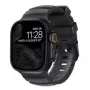 NOMAD Rocky Point Band - siksniņa Apple Watch 46mm/49mm ar FKM un titānu (storm, melna aparatūra)