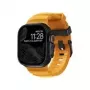 NOMAD Rocky Point Band - siksniņa Apple Watch 46mm/49mm ar FKM un titānu (sol, melna aparatūra)