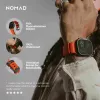 Nomad Rocky Point Melns Leather siksniņa viedpulkstenim — aproce 145–195 mm, titāna sprādze