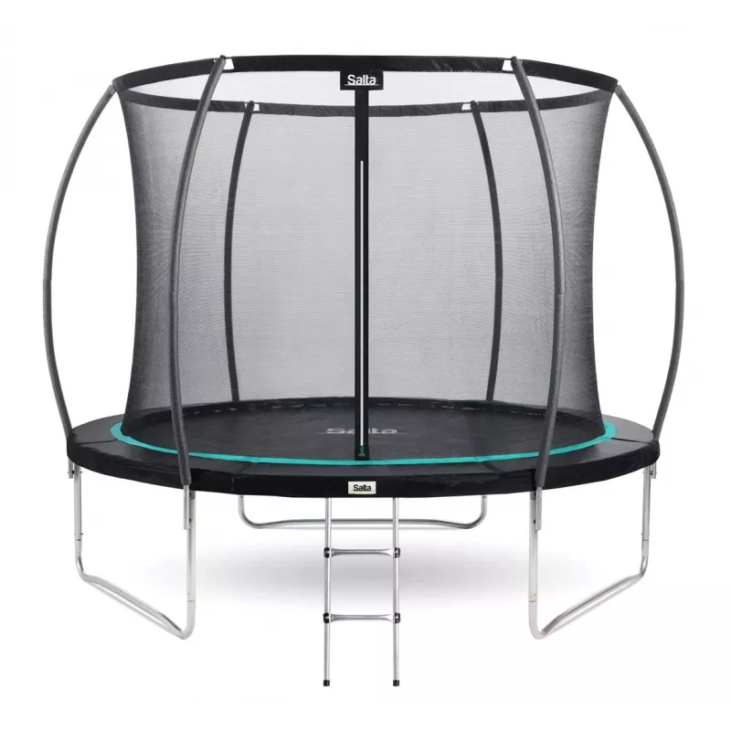 Batuts Salta Cosmos 305 cm — zīmols Salta, modelis 5261A, melns lēciena paklājs un rāmis