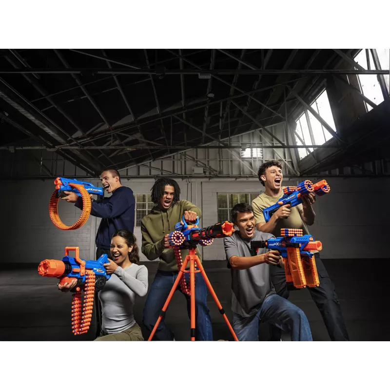 ZURU XSHOT Insanity Smoking Barrel Blaster, Rotaļu blendzeris, 8 gadi