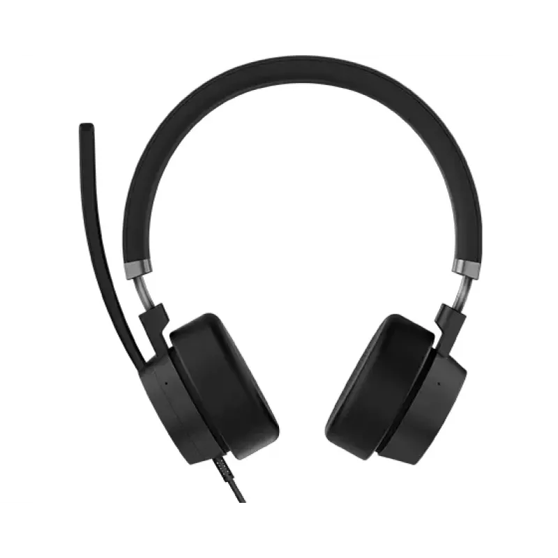 Lenovo Go Wired ANC Headset Head-band Car/Home office USB Type-C Melns