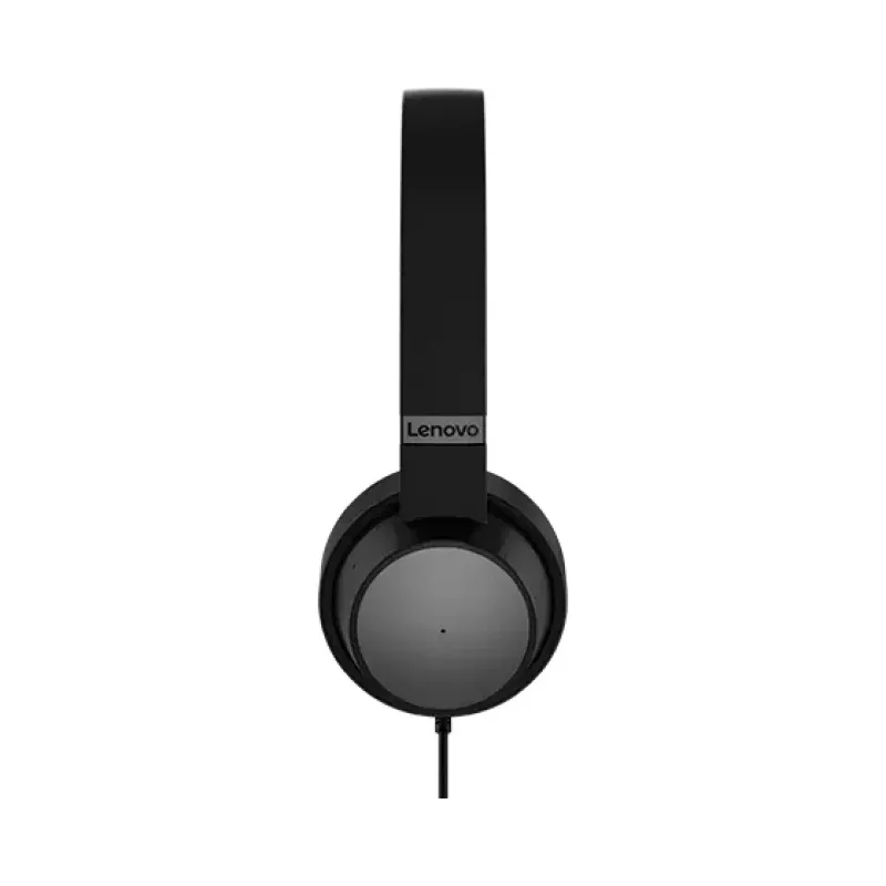 Lenovo Go Wired ANC Headset Head-band Car/Home office USB Type-C Melns