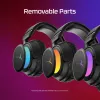 Bezvadu spēļu austiņas HyperX Cloud Flight 2 — apkārtauss, melnas
