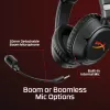 Bezvadu spēļu austiņas HyperX Cloud Flight 2 — apkārtauss, melnas