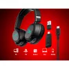 Bezvadu spēļu austiņas KINGSTON HyperX Cloud Flight 2 ar USB-C un Bluetooth, balta krāsa