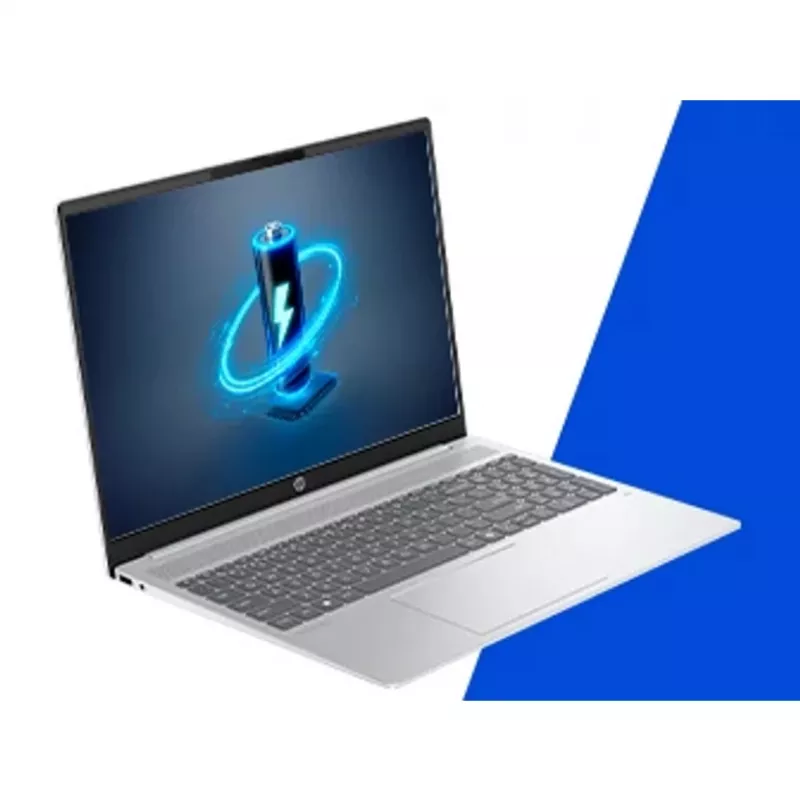 HP OmniBook 5 16-bc1002na AMD Ryzen™ 5 8540U klēpjdators 40,6 cm (16 collas) skārienjutīgs 2K 8 GB LPDDR5-SDRAM 512 GB SSD Wi-Fi 6 (802.11ax) Windows 11 Home sudraba krāsā