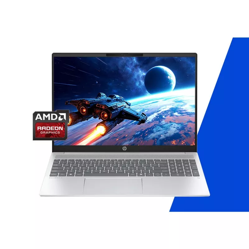 HP OmniBook 5 16-bc1002na AMD Ryzen™ 5 8540U klēpjdators 40,6 cm (16 collas) skārienjutīgs 2K 8 GB LPDDR5-SDRAM 512 GB SSD Wi-Fi 6 (802.11ax) Windows 11 Home sudraba krāsā