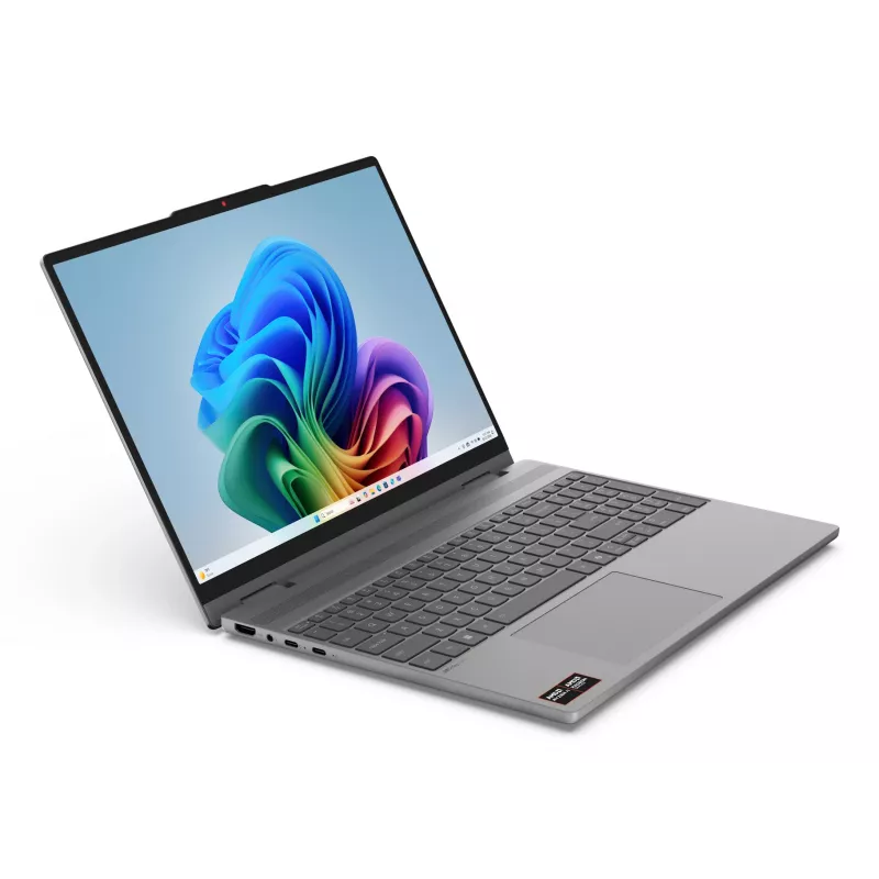 Lenovo IdeaPad 5 2-in-1 15AGP11 Copilot+ PC AMD Ryzen™ AI 5 430 Hybrid (2-in-1) 38.9 cm (15.3 collas) Skārienjūtīgs WUXGA 16 GB DDR5-SDRAM 512 GB SSD Wi-Fi 7 (802.11be) Windows 11 Home vācu pelēks