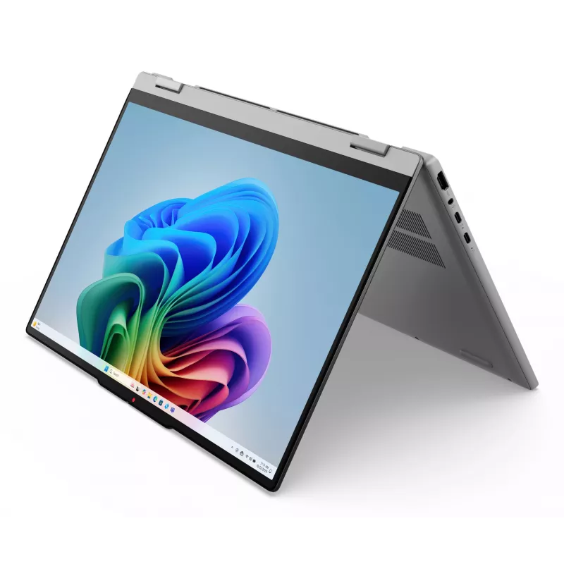 Lenovo IdeaPad 5 2-in-1 15AGP11 Copilot+ PC AMD Ryzen™ AI 5 430 Hybrid (2-in-1) 38.9 cm (15.3 collas) Skārienjūtīgs WUXGA 16 GB DDR5-SDRAM 512 GB SSD Wi-Fi 7 (802.11be) Windows 11 Home vācu pelēks