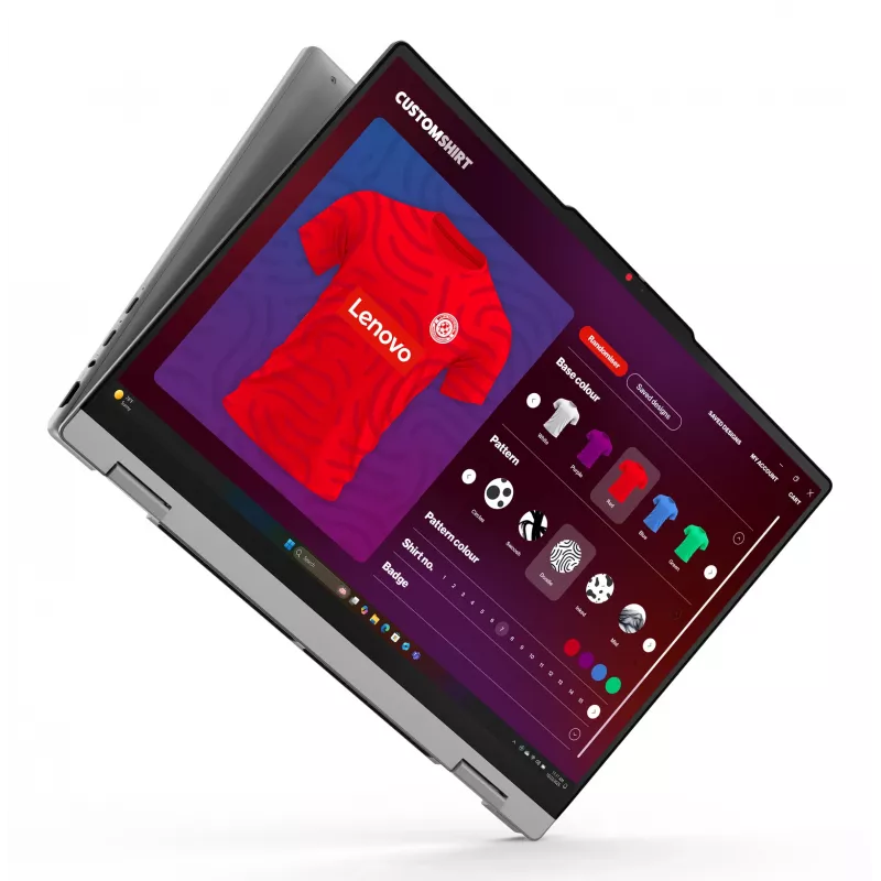 Lenovo IdeaPad 5 2-in-1 15AGP11 Copilot+ PC AMD Ryzen™ AI 5 430 Hybrid (2-in-1) 38.9 cm (15.3 collas) Skārienjūtīgs WUXGA 16 GB DDR5-SDRAM 512 GB SSD Wi-Fi 7 (802.11be) Windows 11 Home vācu pelēks