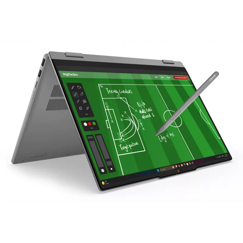Lenovo IdeaPad 5 2-in-1 15AGP11 Copilot+ PC AMD Ryzen™ AI 5 430 Hybrid (2-in-1) 38.9 cm (15.3 collas) Skārienjūtīgs WUXGA 16 GB DDR5-SDRAM 512 GB SSD Wi-Fi 7 (802.11be) Windows 11 Home vācu pelēks