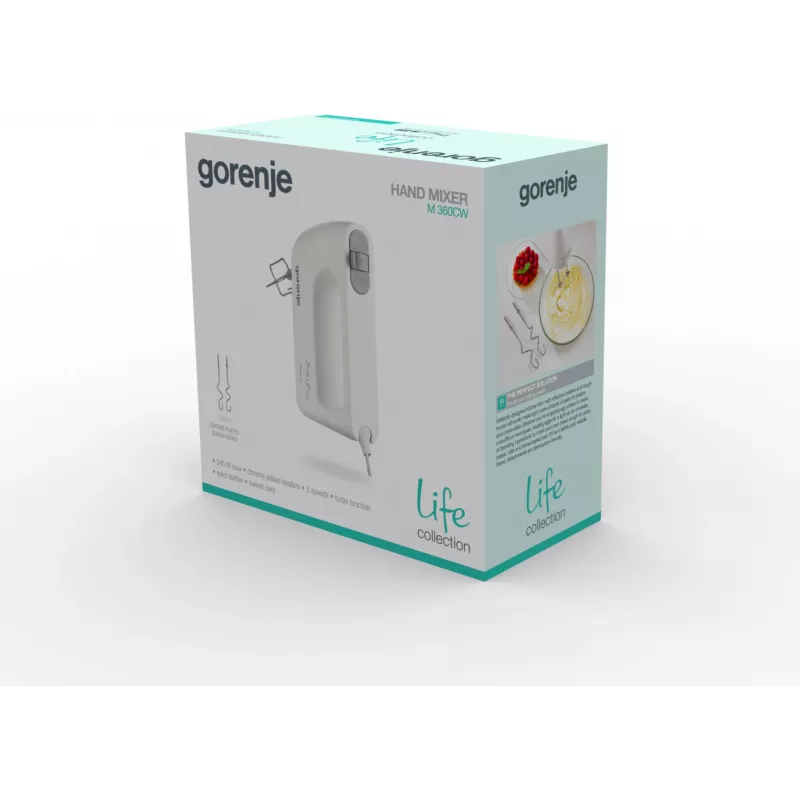 Gorenje 733349 mikseris Rokas mikseris 345 W Balts