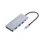 Conceptronic DONN20G 10-in-1 USB 3.2 Gen 1 dokstacija, HDMI, VGA, USB-A 5Gbps, USB-C 5Gbps, SD, TF/MicroSD, Audio, GbE LAN, 100W USB PD