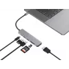 Conceptronic DONN02G klēpjdatora dokstacija/portu replikators USB 3.2 Gen 1 (3.1 Gen 1) Type-C Alumīnijs