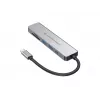 Conceptronic DONN02G klēpjdatora dokstacija/portu replikators USB 3.2 Gen 1 (3.1 Gen 1) Type-C Alumīnijs