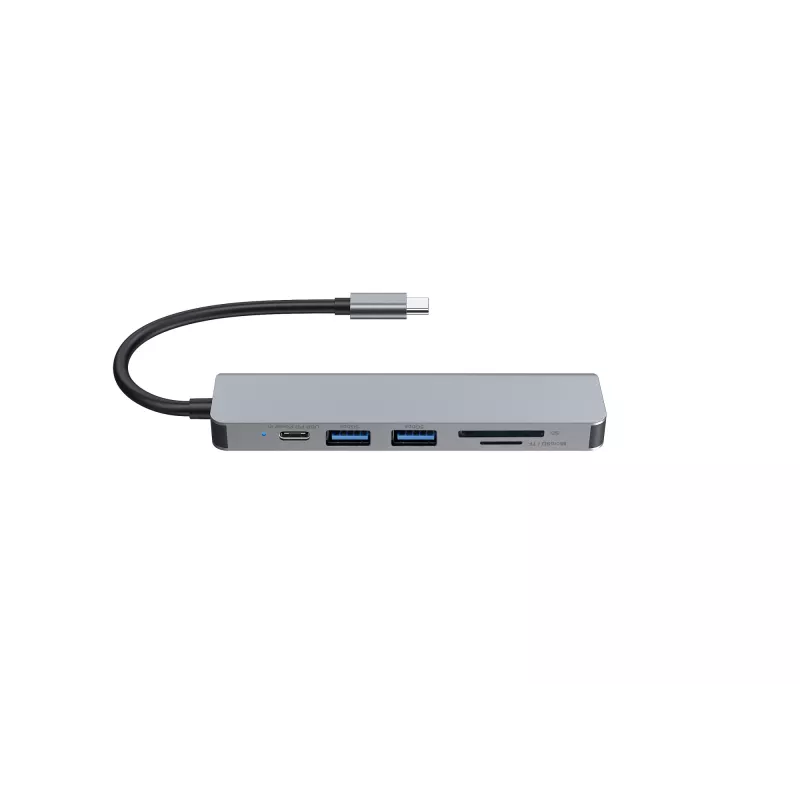 Conceptronic DONN02G klēpjdatora dokstacija/portu replikators USB 3.2 Gen 1 (3.1 Gen 1) Type-C Alumīnijs