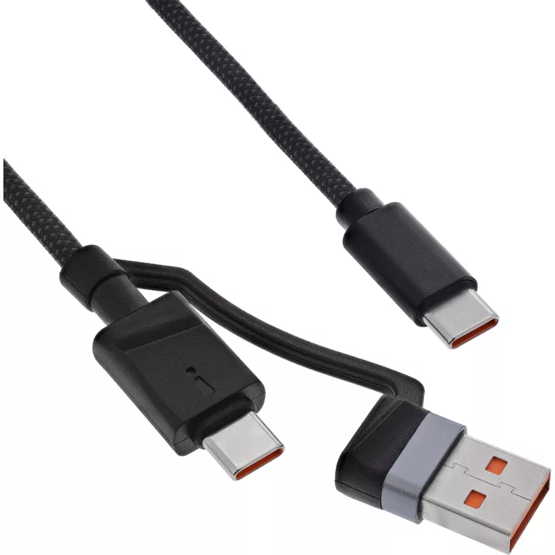 InLine 55365 5MP tīmekļa kamera ar USB-C, autofokusu, Windows Hello un privātuma aizvaru