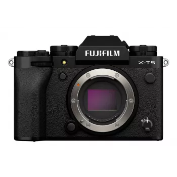 Fujifilm X-T5 MILC korpuss 40.2 MP X-Trans CMOS 5 HR 7728 x 5152 pikseļi Melns