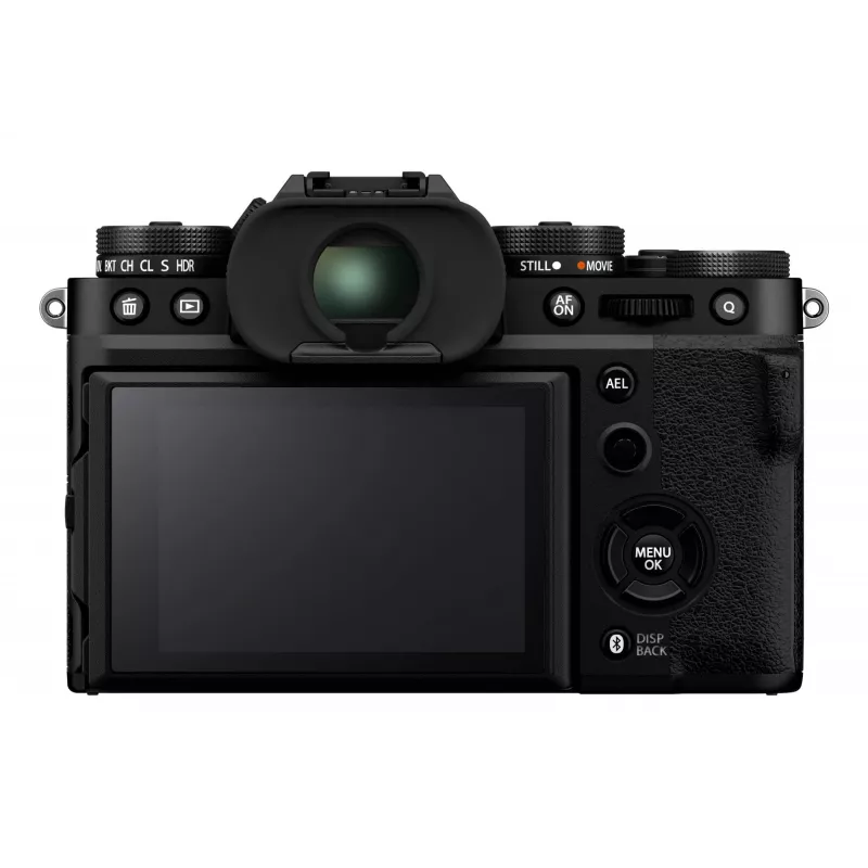 Fujifilm X-T5 MILC korpuss 40.2 MP X-Trans CMOS 5 HR 7728 x 5152 pikseļi Melns