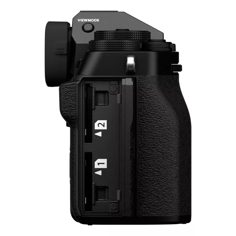 Fujifilm X-T5 MILC korpuss 40.2 MP X-Trans CMOS 5 HR 7728 x 5152 pikseļi Melns