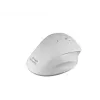Mars Gaming MMWERGO bezvadu pele Ergonomic balta, labās rokas, mehāniska, RF bezvadu, 3200 DPI, balta