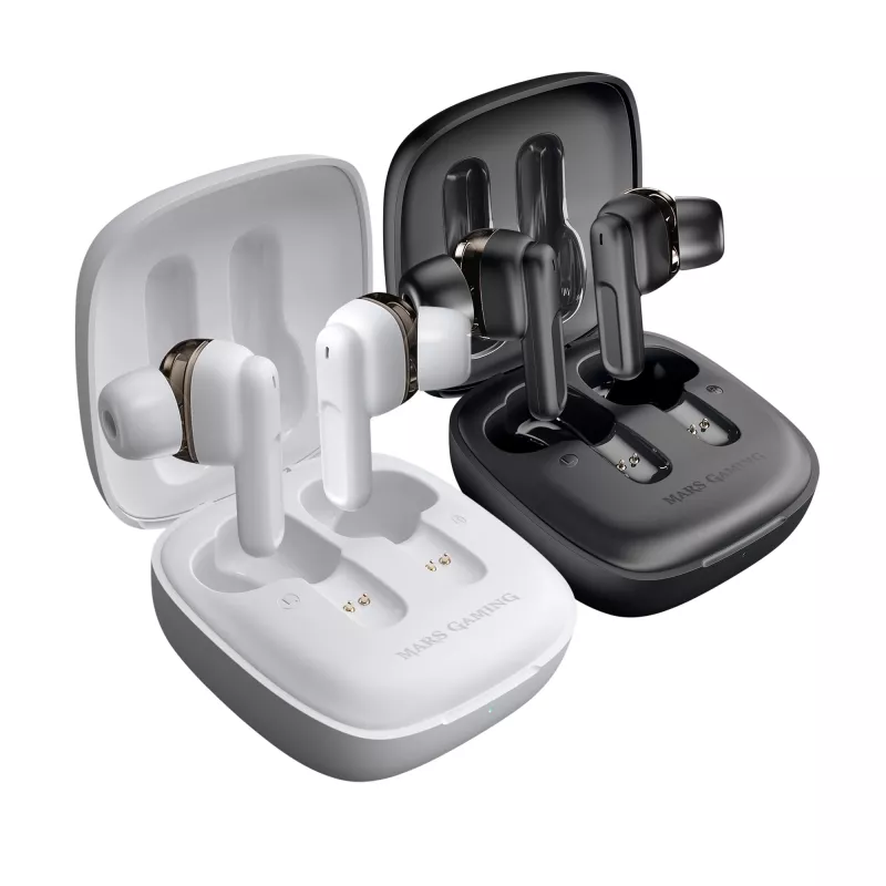 Austiņas Mars Gaming MHIB Wireless Earphones TWS balta