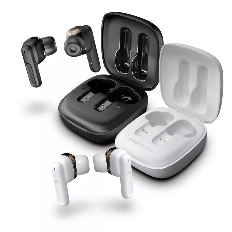Austiņas Mars Gaming MHIB Wireless Earphones TWS balta