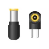 FSP 4AP0016701GP kabeļa savienotājadapters melns, dzeltens