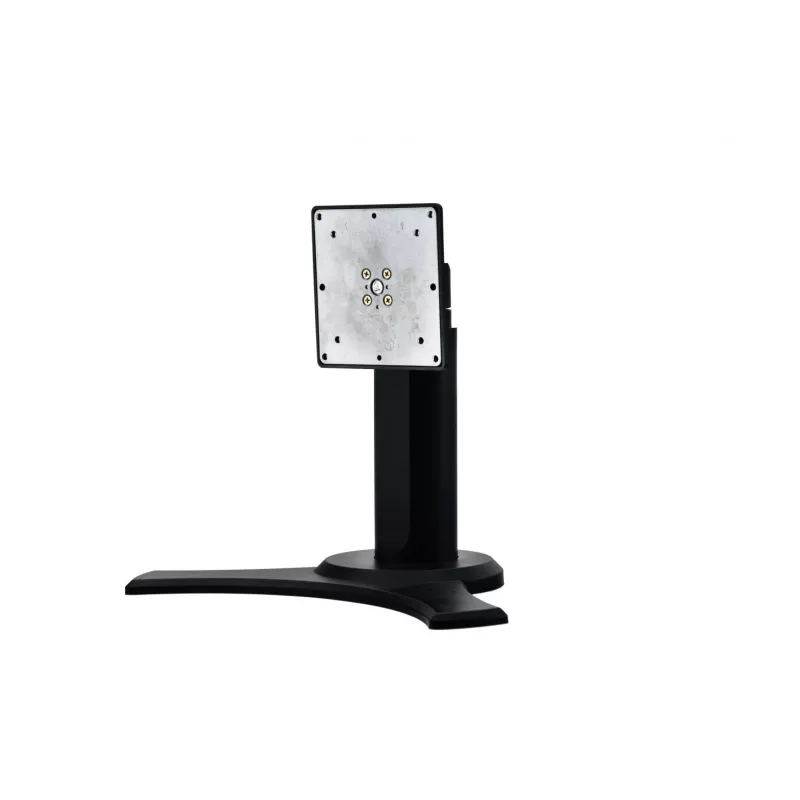 Monitora statīvs HANNspree 80-04000004G000 22–24 collu ekrāniem, VESA 75x75–100x100, 4.3 kg ietilpība, augstuma regulēšana, grozāms un noliecams, melns