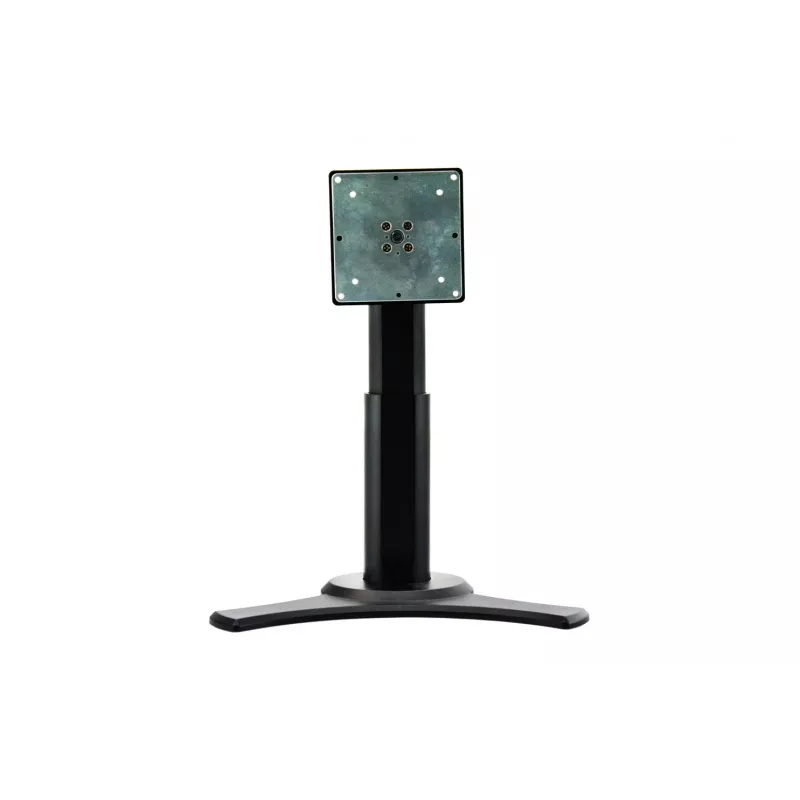 Monitora statīvs HANNspree 80-04000004G000 22–24 collu ekrāniem, VESA 75x75–100x100, 4.3 kg ietilpība, augstuma regulēšana, grozāms un noliecams, melns