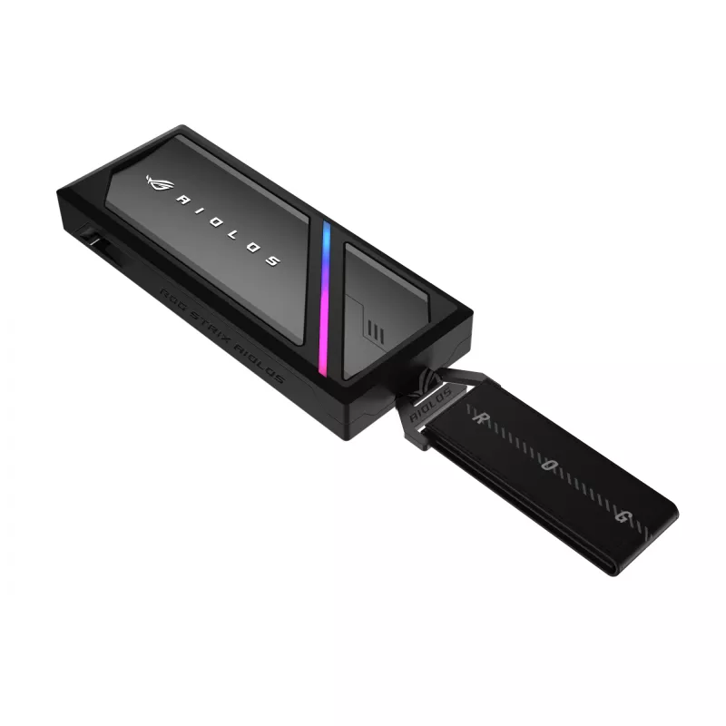 Ārējais SSD korpuss ASUS ROG STRIX AIOLOS USB (MPN 90DD02U0-MA9000)