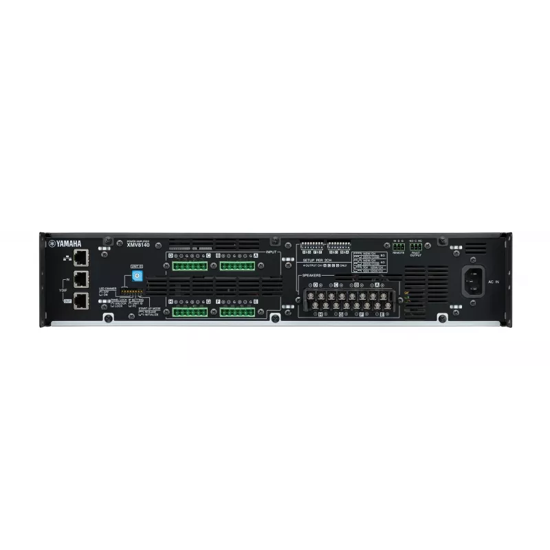 Yamaha XMV8140 audio pastiprinātājs Izpildījums/skatuve Melns, Pelēks