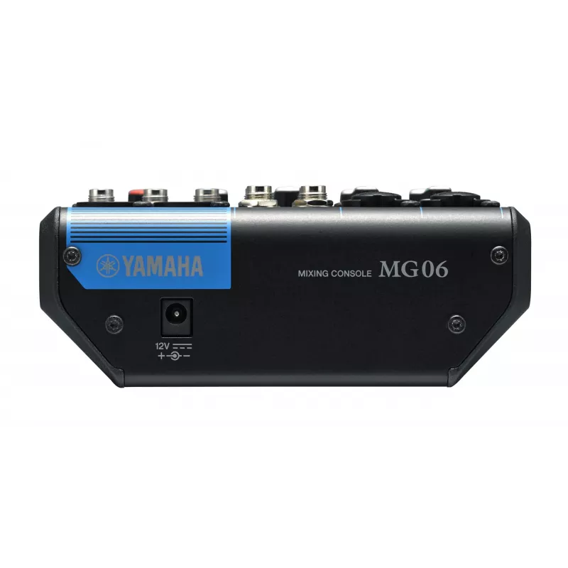 Yamaha MG06 audio mikseris 6 kanāli Melns