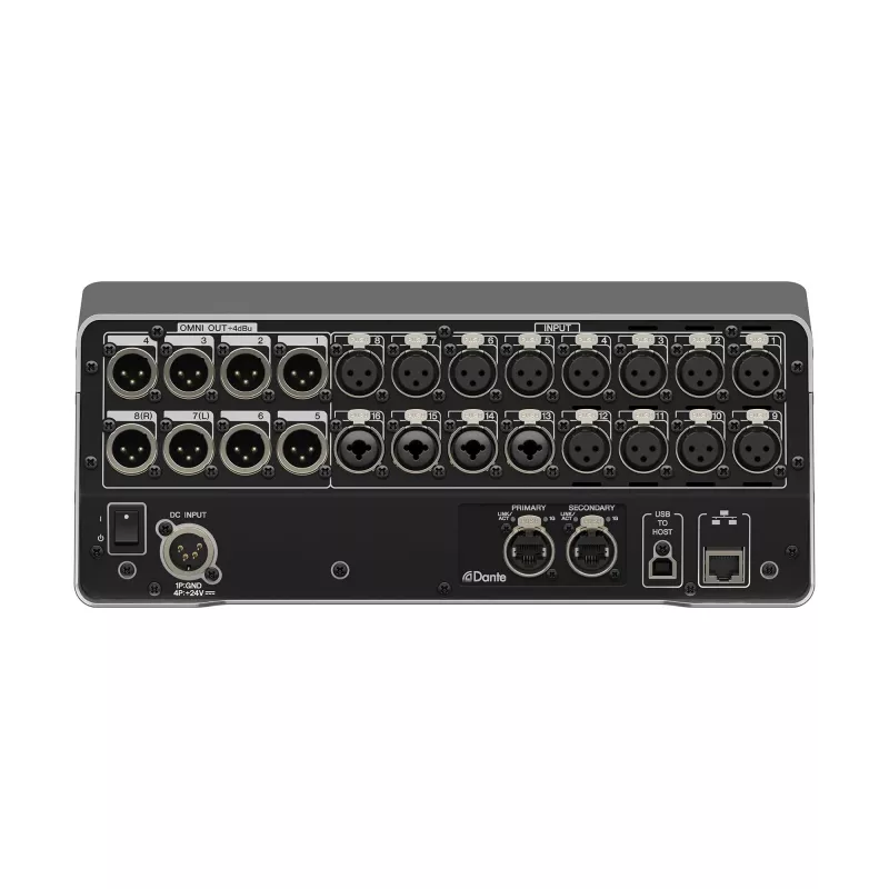 Yamaha DM3 audio mikseris 19 kanāli 20–20 000 Hz melns