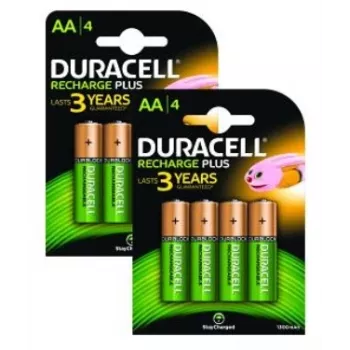 Duracell BUN0060A mājsaimniecības akumulators Atkārtoti uzlādējams akumulators AA Niķeļa-metāla hidrīds (NiMH)