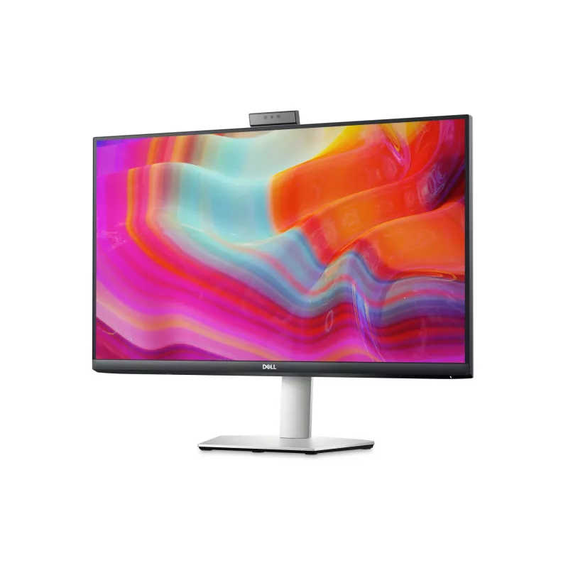 DELL S Series 27 Video Conferencing Monitor - S2722DZ, 68.6 cm (27 inch), 2560 x 1440 pikseļi, Quad HD, LCD, 4 ms, sudraba