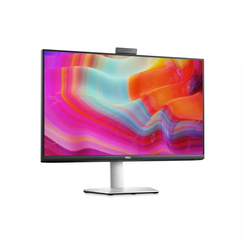 DELL S Series 27 Video Conferencing Monitor - S2722DZ, 68.6 cm (27 inch), 2560 x 1440 pikseļi, Quad HD, LCD, 4 ms, sudraba
