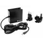 Sandberg USB-C PD maiņstrāvas lādētājs 90 W EU+UK, iekštelpu, maiņstrāva, 20,2 V, 4,5 A, 1,8 m, melns