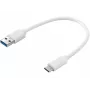 Sandberg USB-C 3.1 > USB-A 3.0 0.2M, 0.2 m, USB C, USB A, USB 3.2 Gen 1 (3.1 Gen 1), Balts
